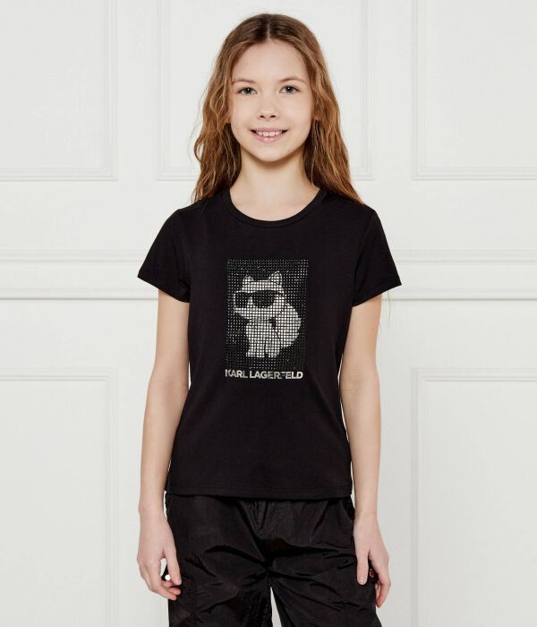 

Футболки Regular fit Karl Lagerfeld Kids, черный