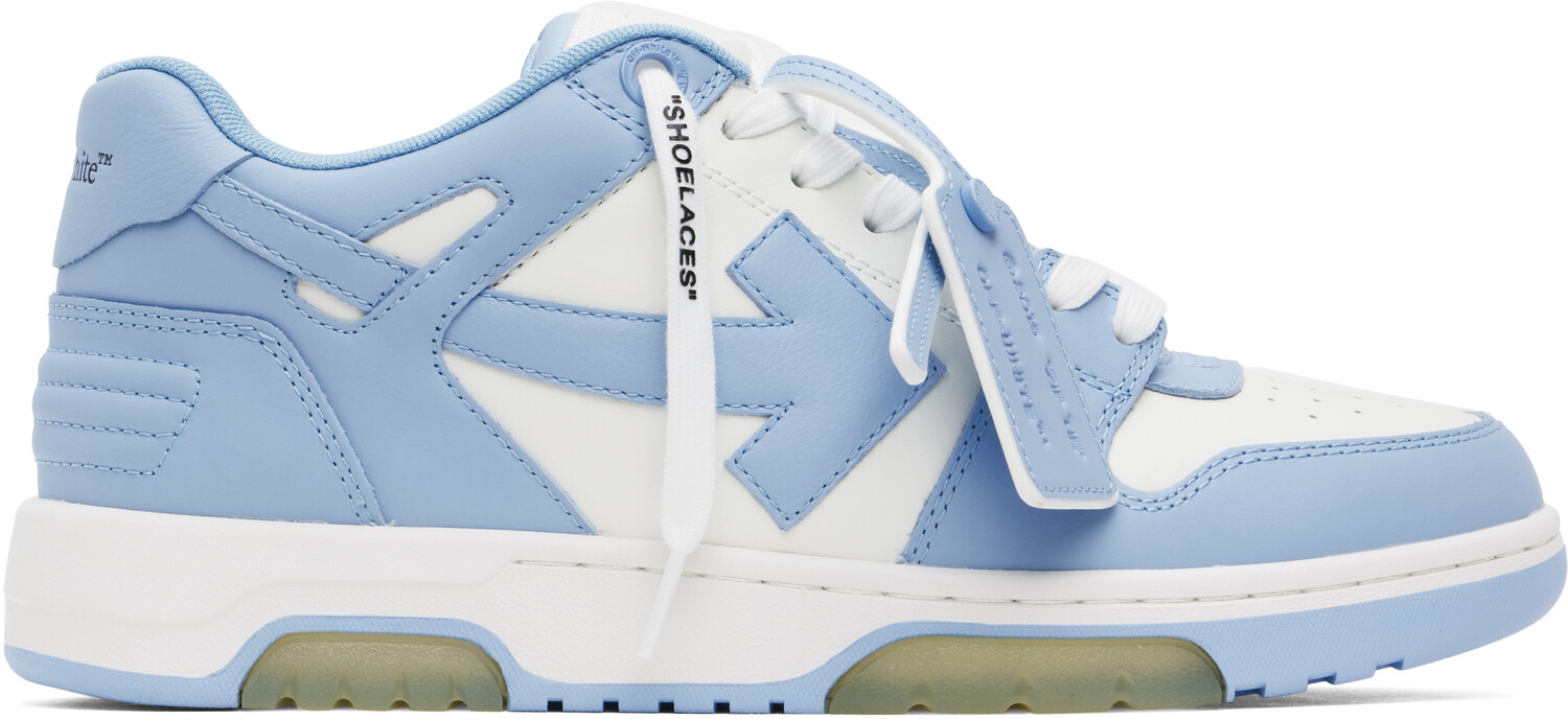 

Белые и синие кроссовки для офиса Off-White, белый/голубой, Синий, Белые и синие кроссовки для офиса Off-White, белый/голубой