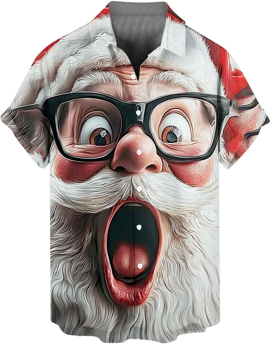 

Мужская футболка Xiaojmake с принтом Санта-Клауса