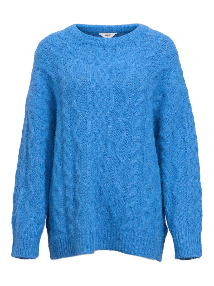 

Свитер оверсайз OBJECT Oversized Sweater, аква
