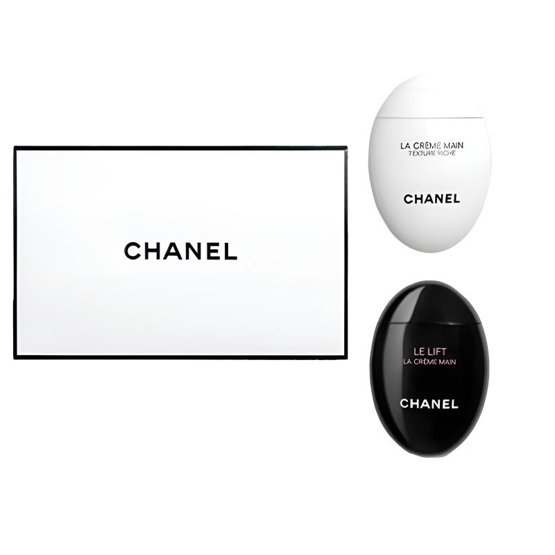 

CHANEL Черно-белое яйцо набор кремов для рук уход растительный аромат ароматический 50мл+50мл