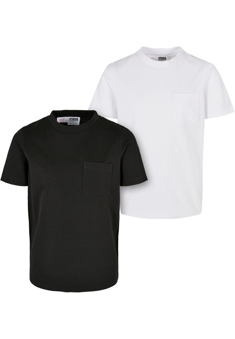 

Рубашка Urban Classics, цвет Black/Wool white