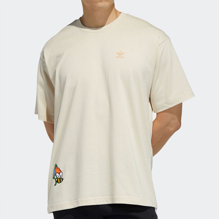 Футболка мужская хаки Adidas Originals, хаки — фото 2