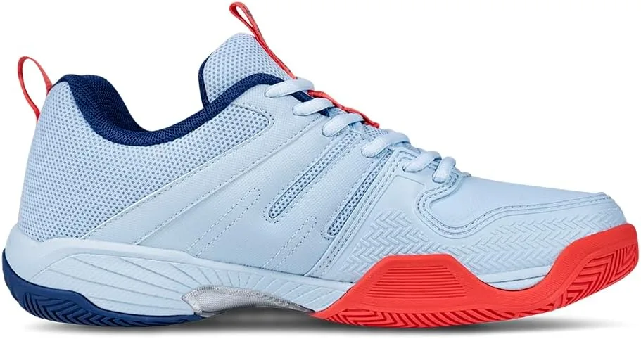 Кроссовки Teuton Sports ST2 унисекс для всех типов обуви: легкие, удобные кроссовки для тенниса, настольного тенниса и других видов спорта - размер 37-48 EUR, светло-голубой/светло-голубой — фото 2
