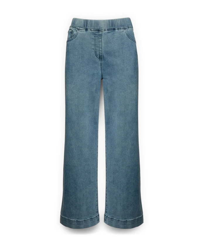 

Широкие джинсы без шнурков Elena Mirã², синий