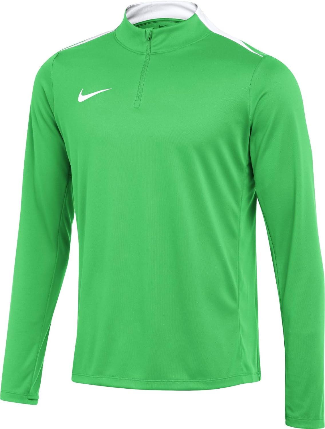 Мужской топ с длинными рукавами Nike M NK DF Acdpr24 Dril Top K, Green Spark/Green Spark/White/White — фото 2