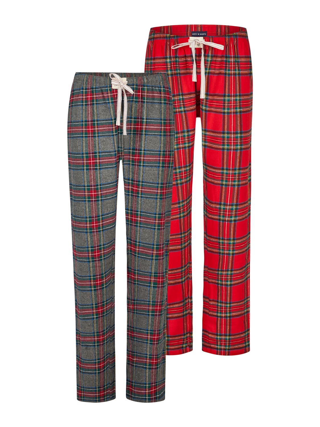 

Happy Shorts Пижамные штаны 'Christmas' в сером и красном