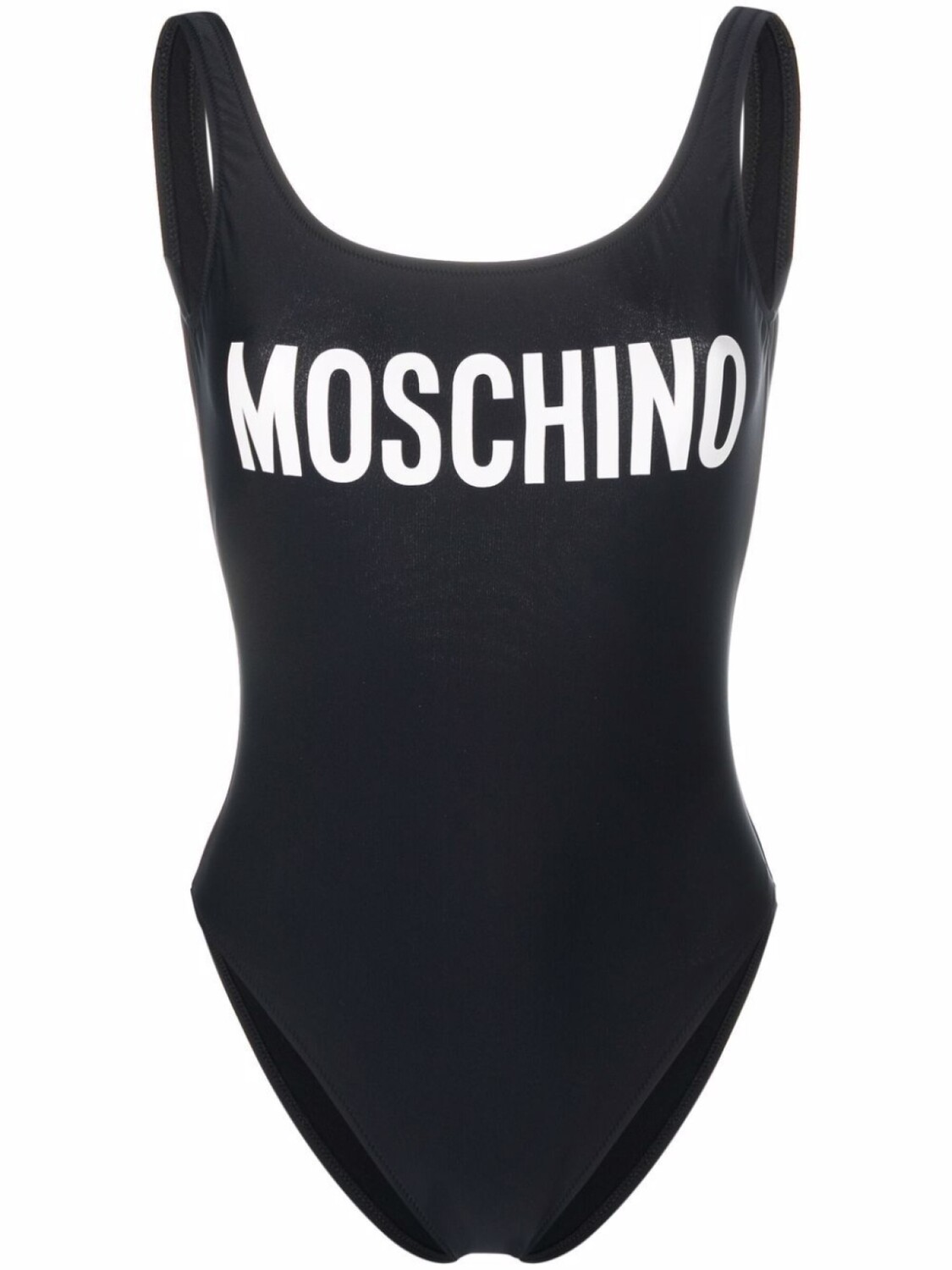 

Купальник с логотипом Moschino, черный