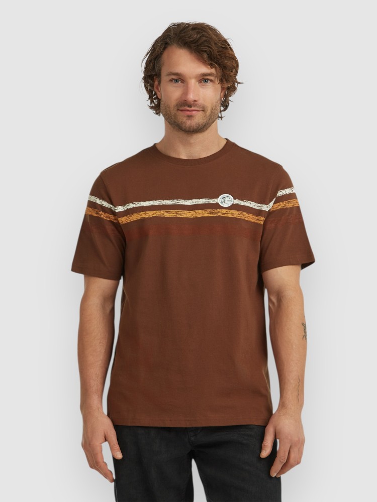 

Футболка O'Neill O'Riginals Stripe T-Shirt, hazel spice, Коричневый, Футболка O'Neill O'Riginals Stripe T-Shirt, hazel spice