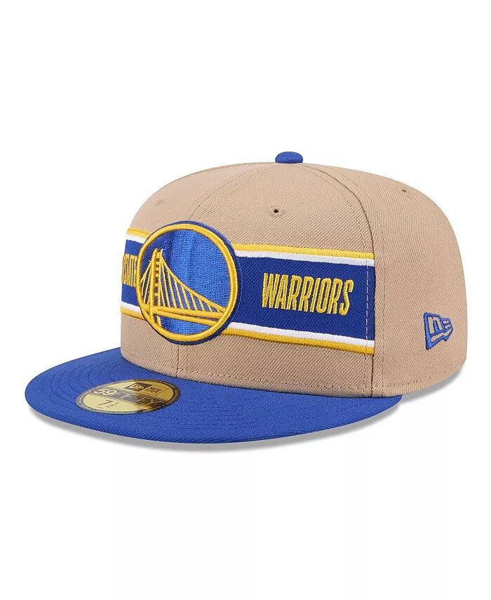

Мужская кепка Tan/Royal Golden State Warriors 2024 NBA Draft 59FIFTY Fitted New Era