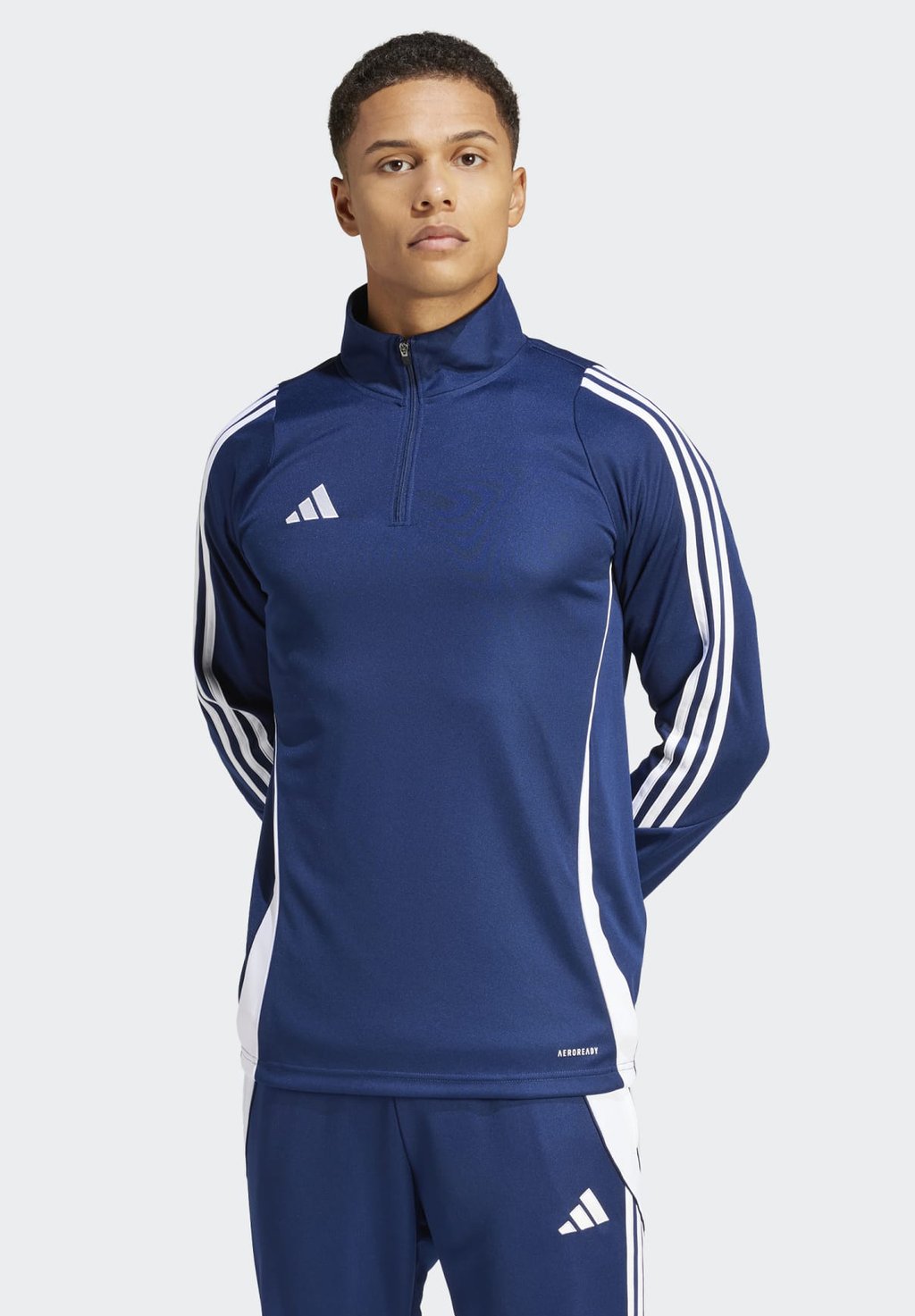 

Топ с длинными рукавами TIRO24 TRAINING adidas Performance, цвет team navy blue white