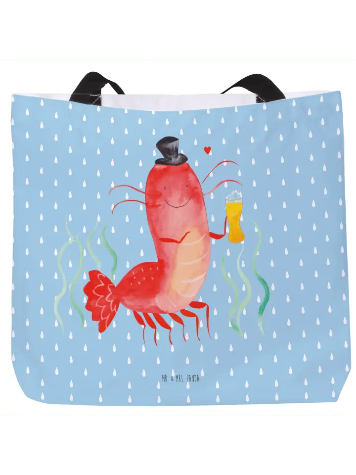 

Шоппер Mr. & Mrs. Panda, цвет blau pastell