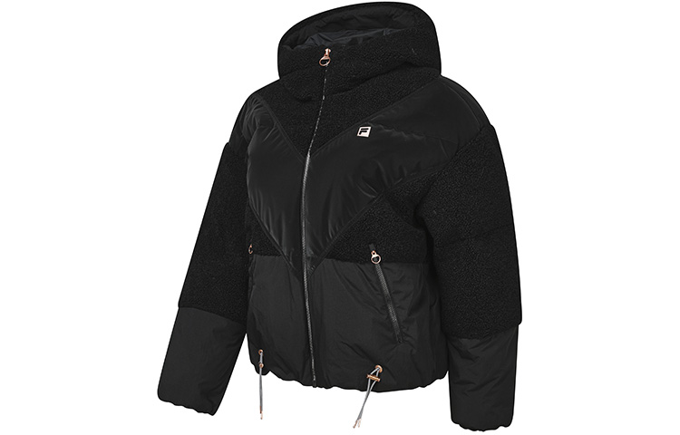 

FILA Женская куртка пуховик для легкой атлетики, Pitch Black