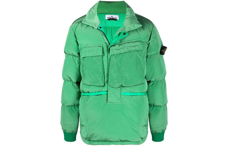 

Пуховик мужской зеленый Stone Island, зеленый
