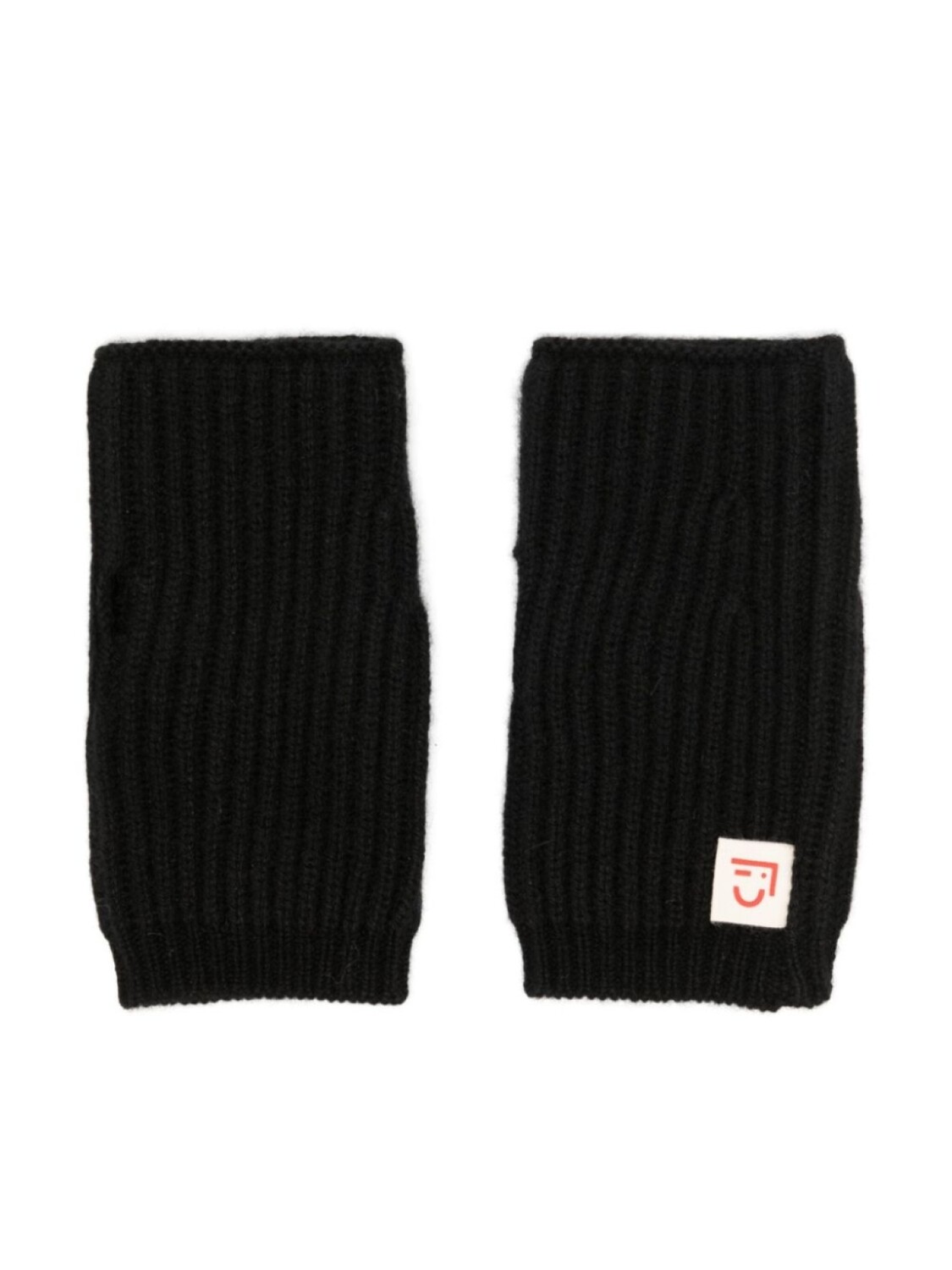 

Кашемировые перчатки-митенки Laax Cashmere in Love Kids, черный