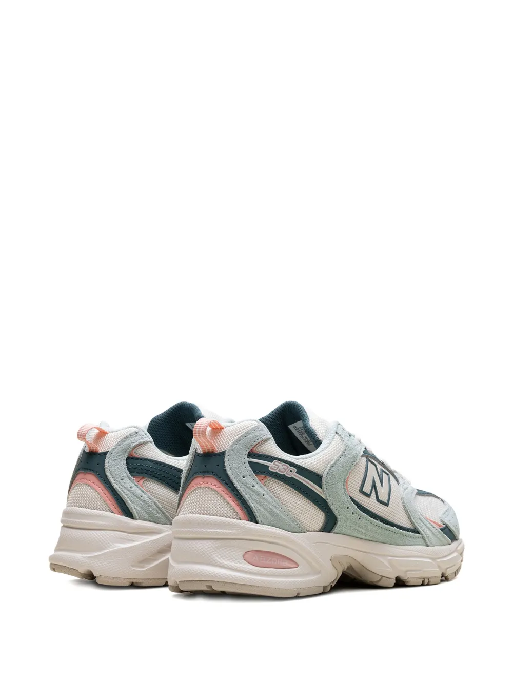 Кроссовки 530 Mint/Pink NEW BALANCE, синий — фото 3