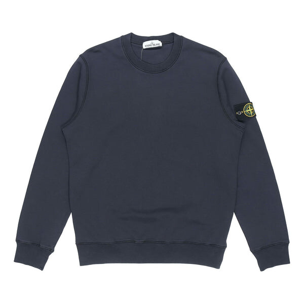 

Толстовка garment dyed sweatshirt 'blue' Stone Island, синий