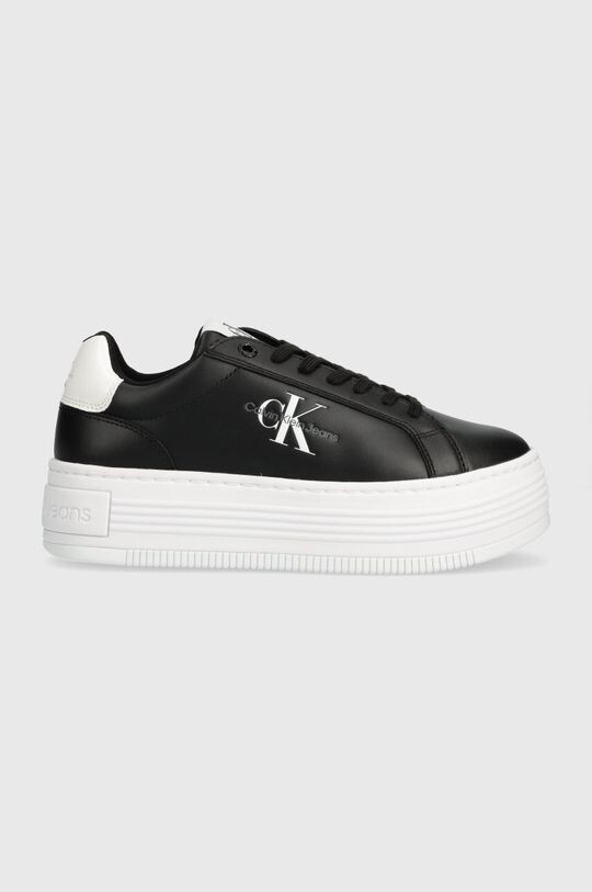 

Кроссовки BOLD PLATF LOW LACE LTH ML MET Calvin Klein Jeans, черный
