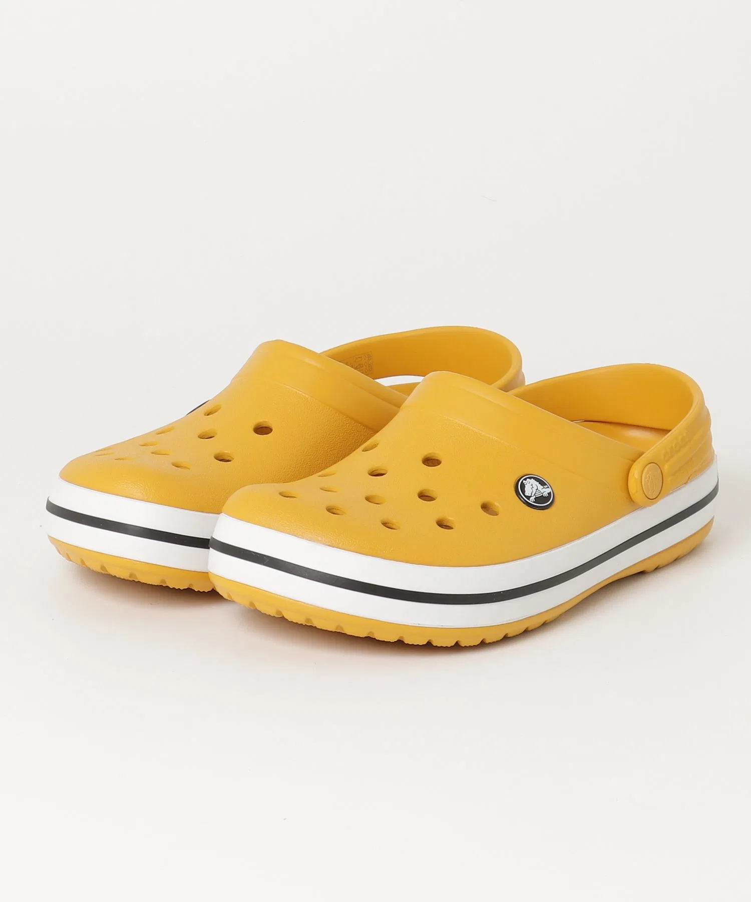 Унисекс сандалии Crocs Crocband жёлтые
