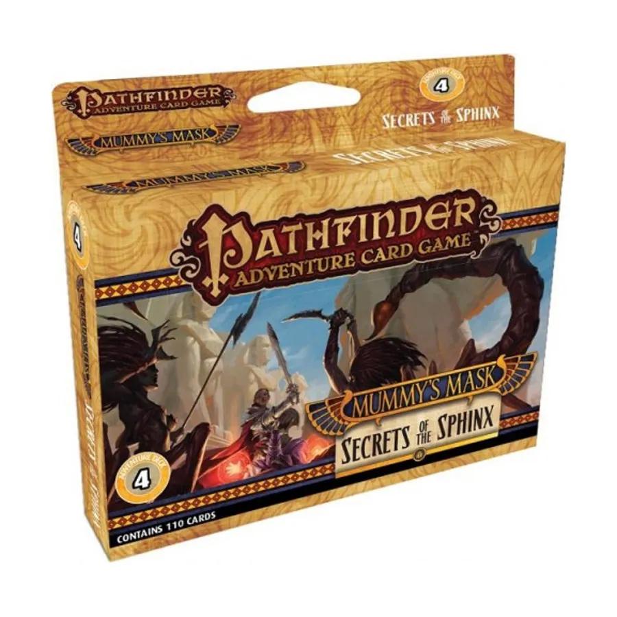 

Коробочная игра Mummy's Mask #4 - Secrets of the Sphinx, Pathfinder Adventure Card Game (1st Edition) (Mummy's Mask)