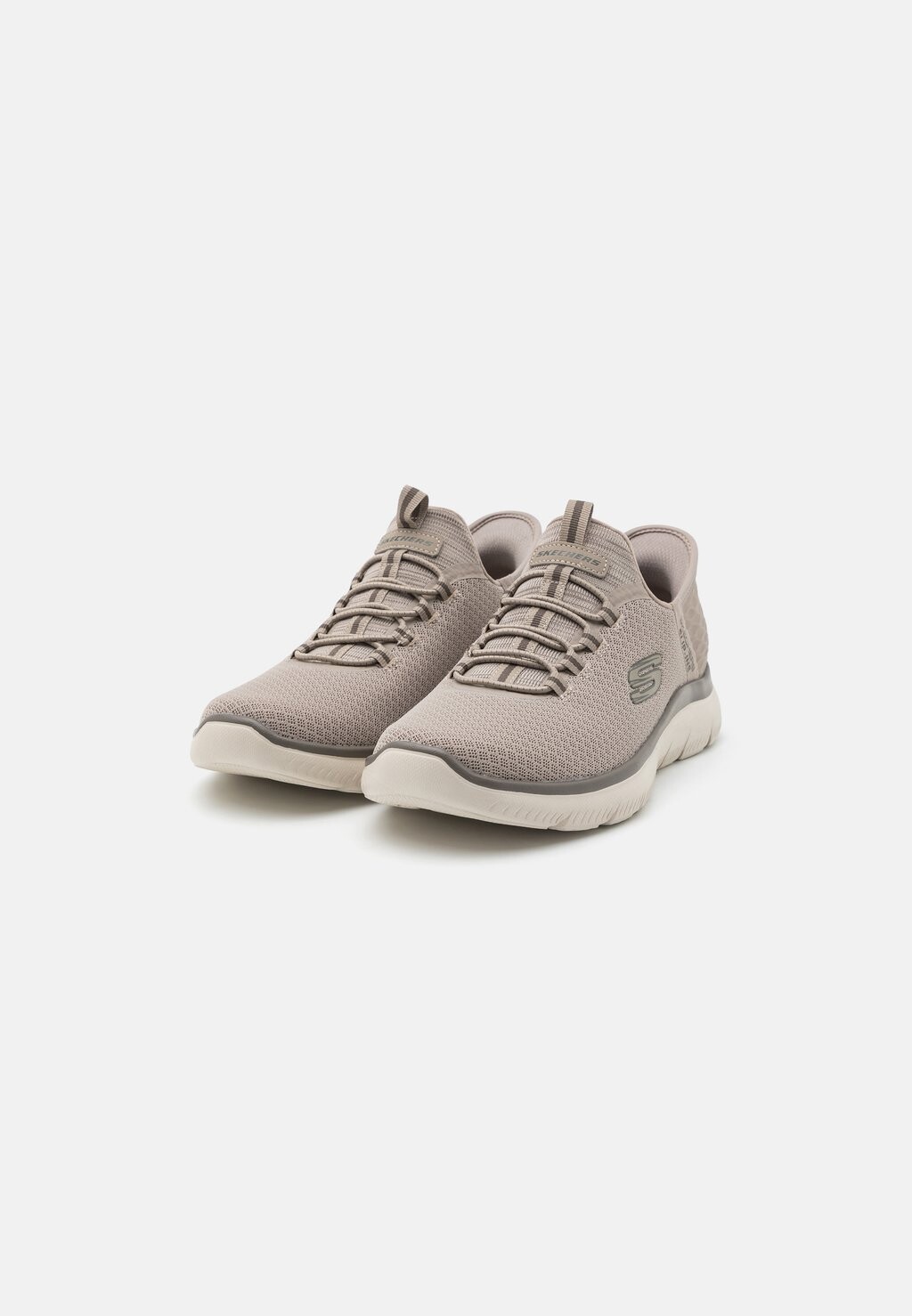 Низкие кеды Summits Skechers Sport, серо-коричневый — фото 3