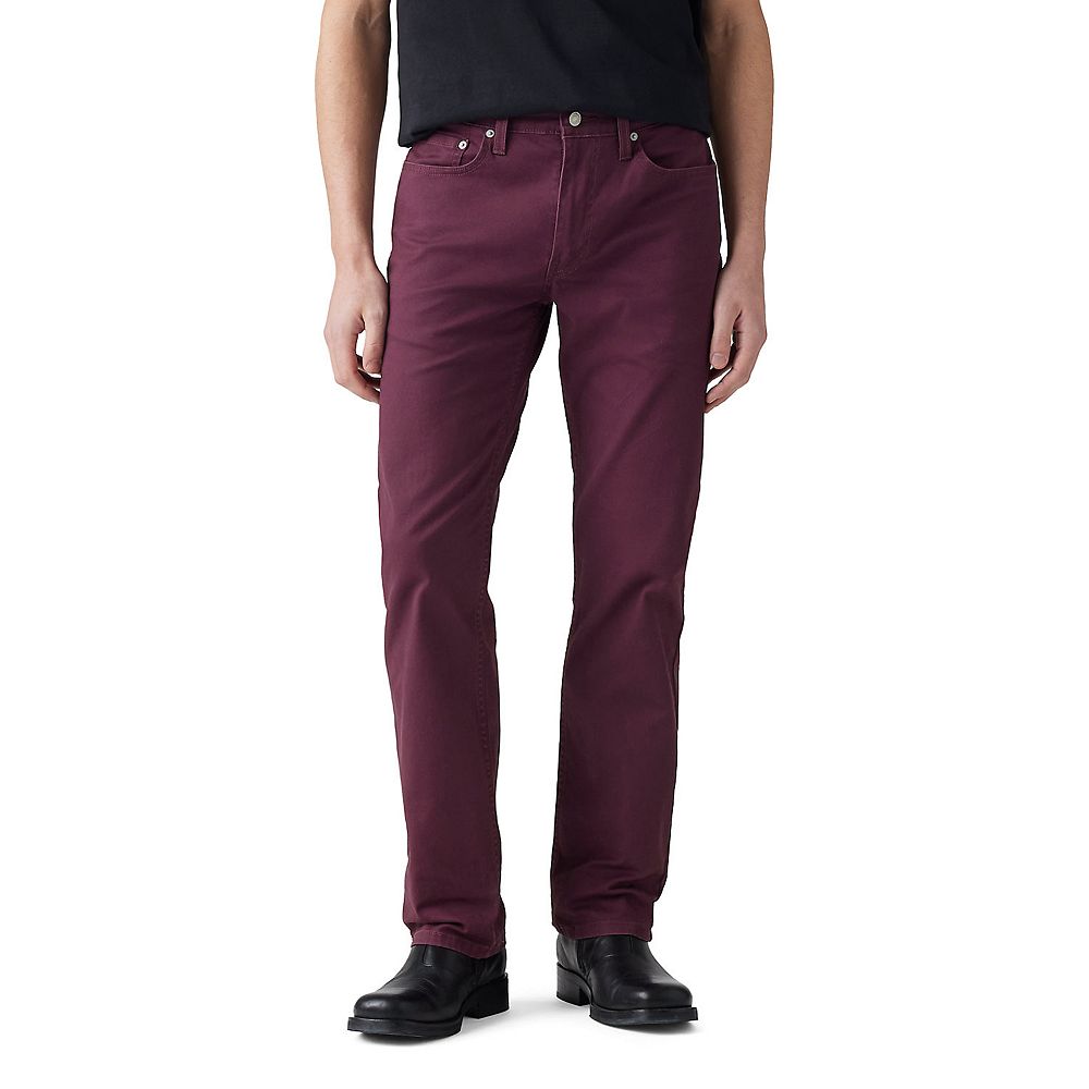 

Мужские джинсы прямого кроя Levi's 514 Flex, цвет Deep Burgundy