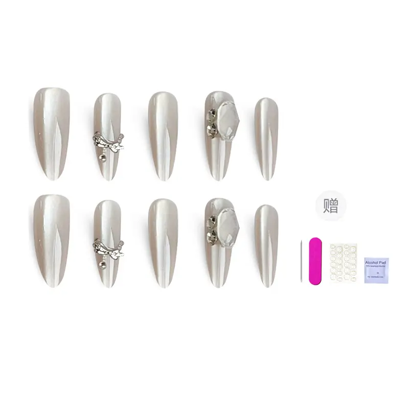 

Искусственные ногти для женщин ORANOT, Long M, Suitable For Chubby Hand 16-12-13-12-9