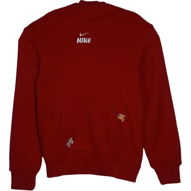 Детская толстовка с капюшоном Moderate Nike, Red