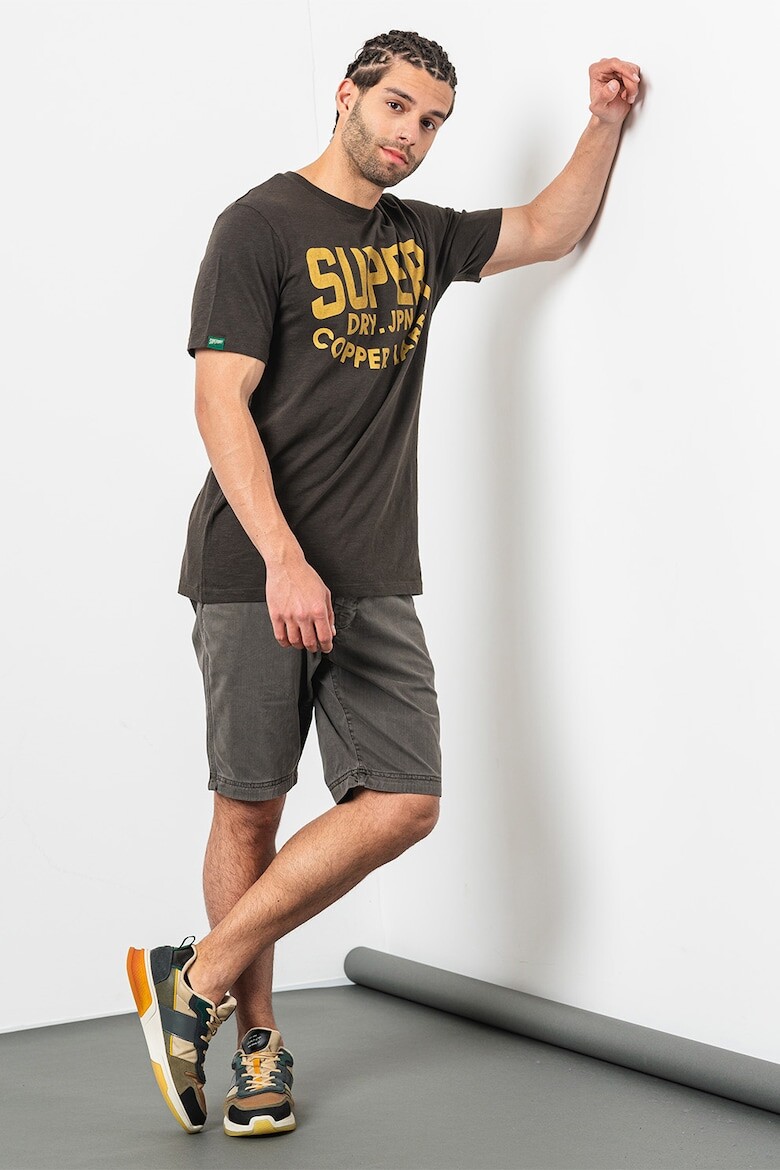 

Футболка Copper Label с овальным вырезом Superdry, зеленый