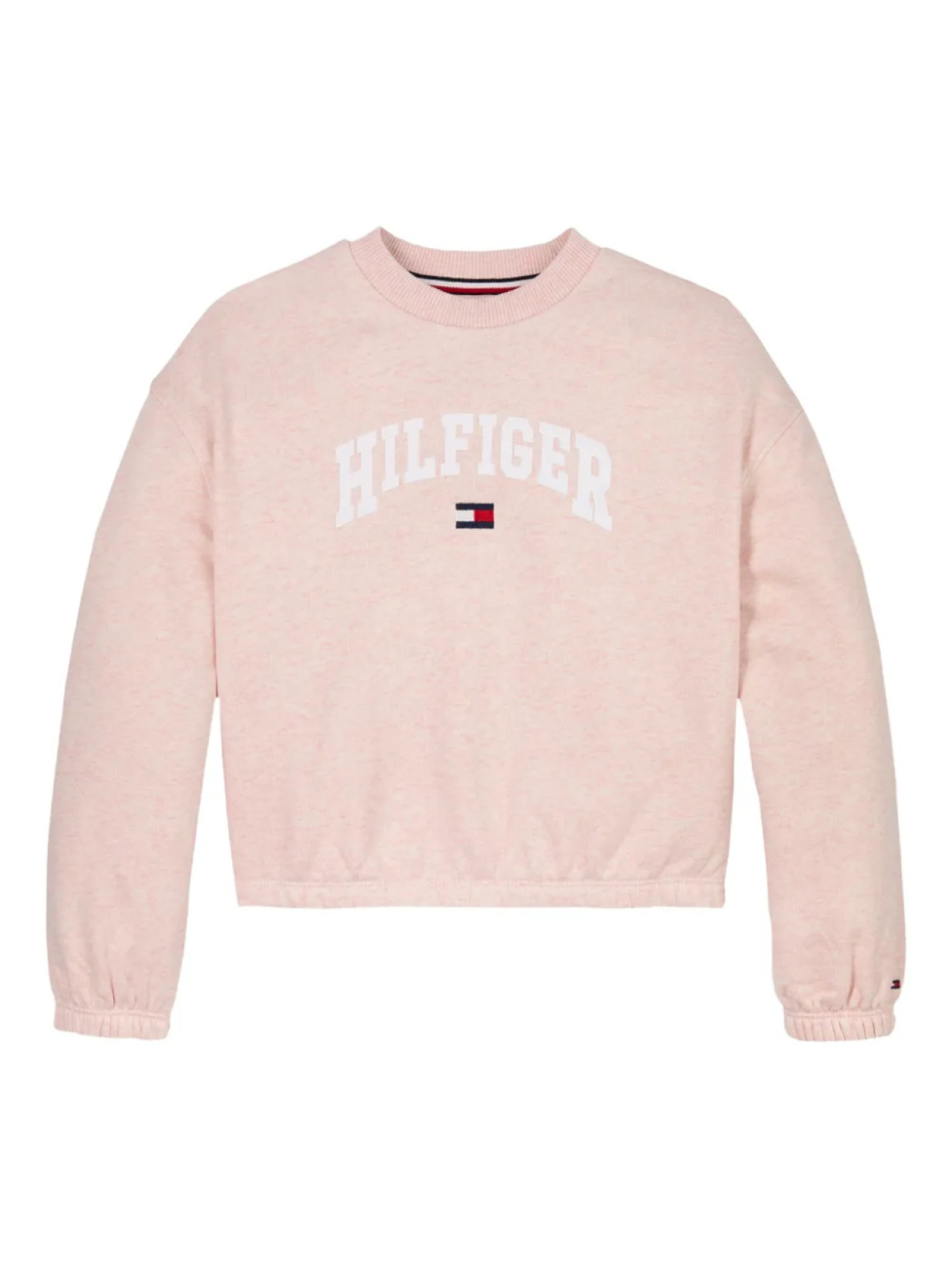 

Толстовка с логотипом Tommy Hilfiger Junior, розовый