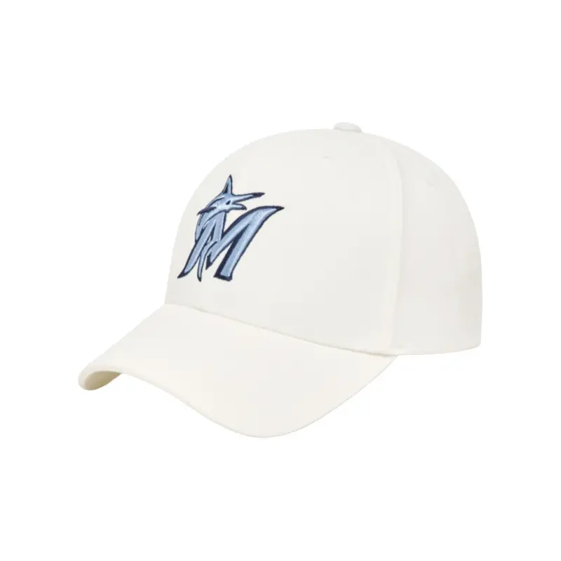 

MLB Бейсболка из полиэстера унисекс белая, White