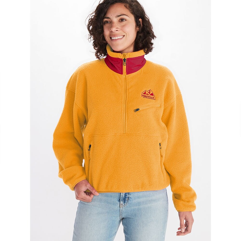 

Флис Marmot 94 ECO Recycled Half Zip, оранжевый