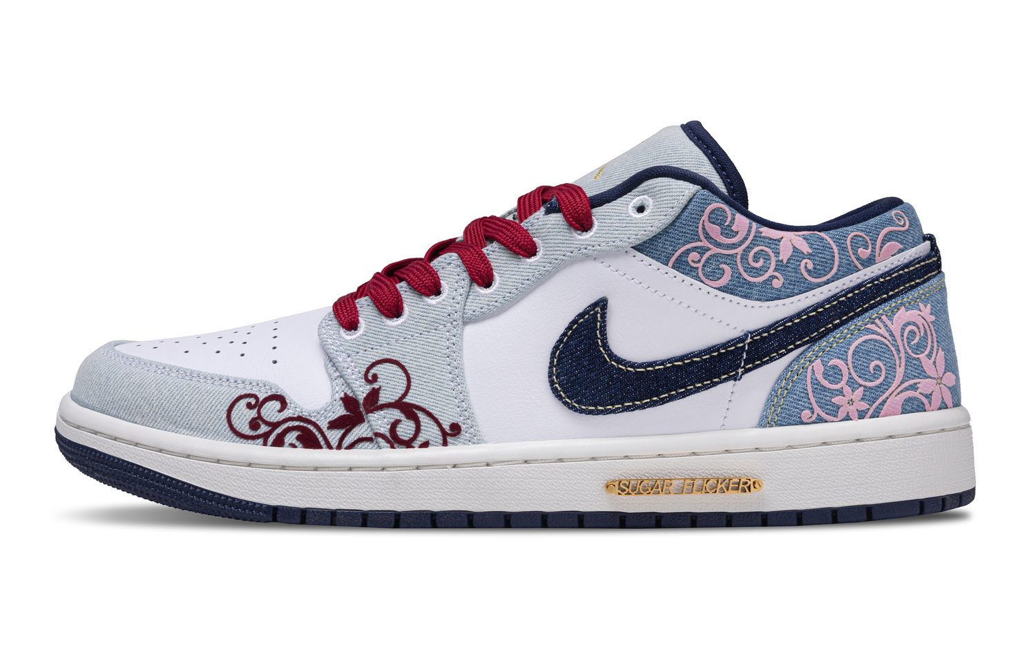 

Jordan Air 1 Two Lives цветочные устойчивые к истиранию низкие винтажные баскетбольные кроссовки мужские sky blue