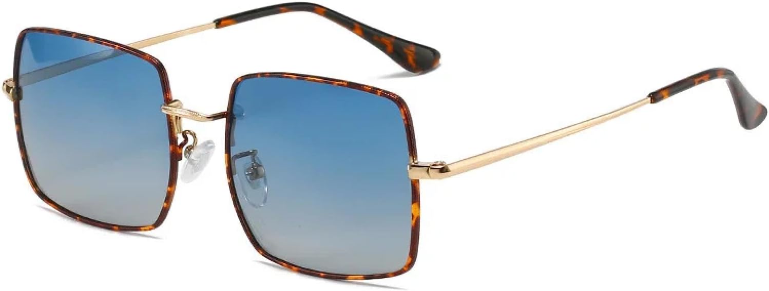 

Солнцезащитные очки с защитой от УФ-излучения UV400 | Металлические, для путешествий | Для женщин и мужчин, для занятий спортом на открытом воздухе и вождения DSVIGF, C5leopard-blue