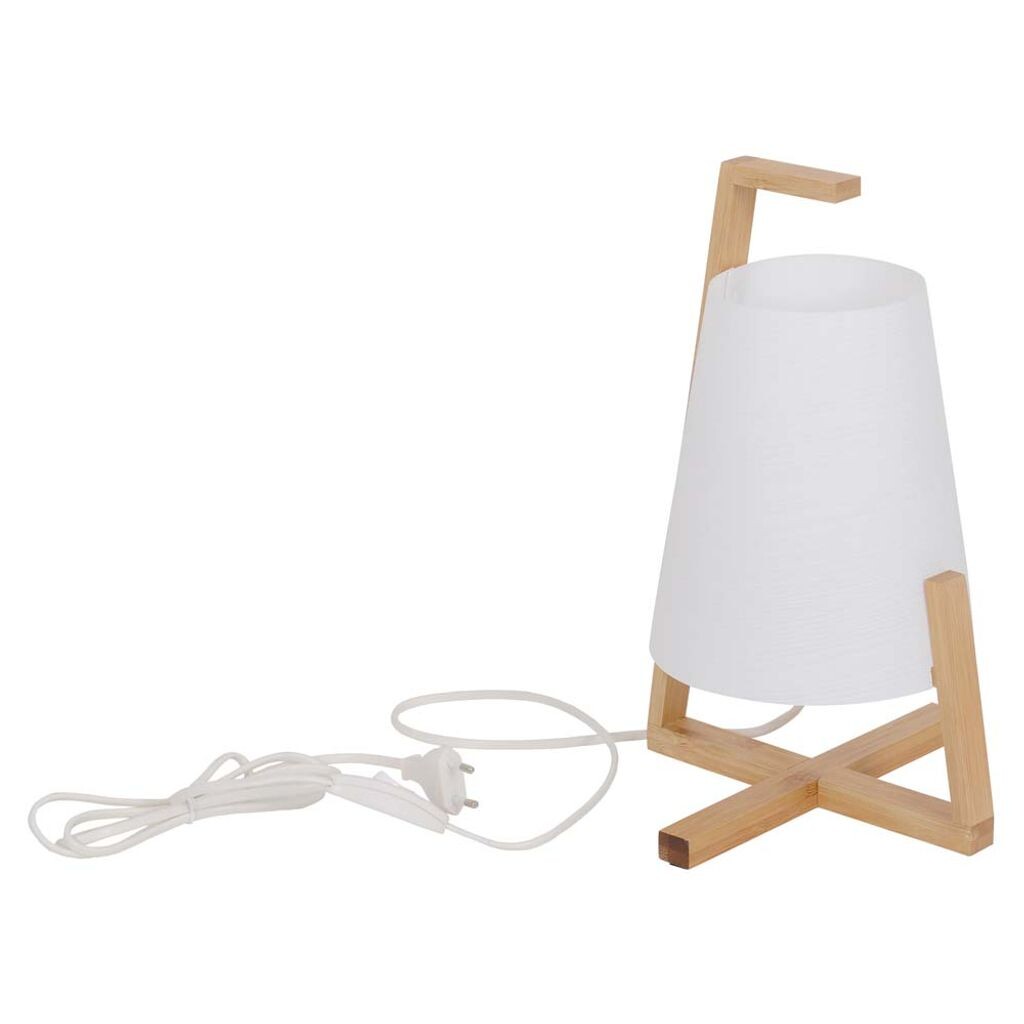 

Настольная лампа, бамбук, белый, H 32 см Näve