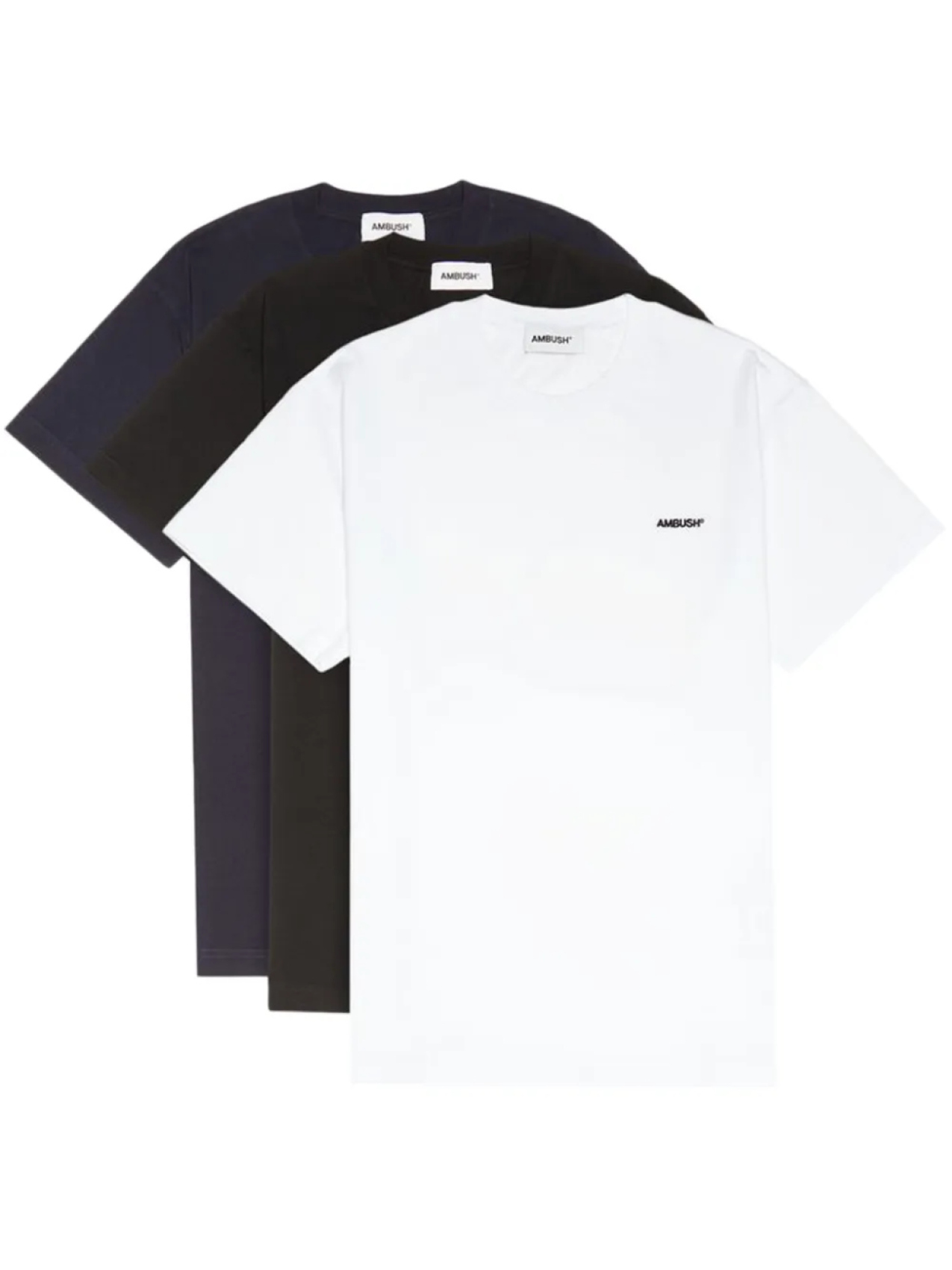 

Футболка AMBUSH cotton T-shirts (pack of three), белый