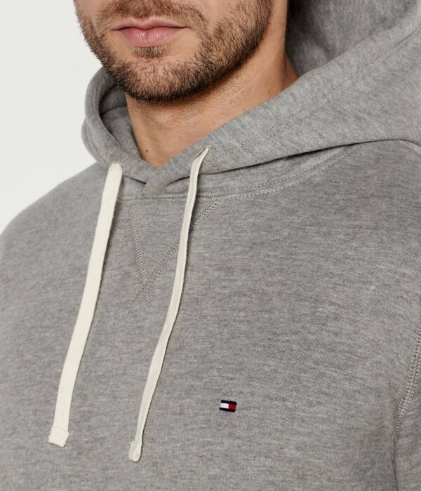 Толстовка мужская Tommy Hilfiger Regular Fit с капюшоном, серый — фото 4