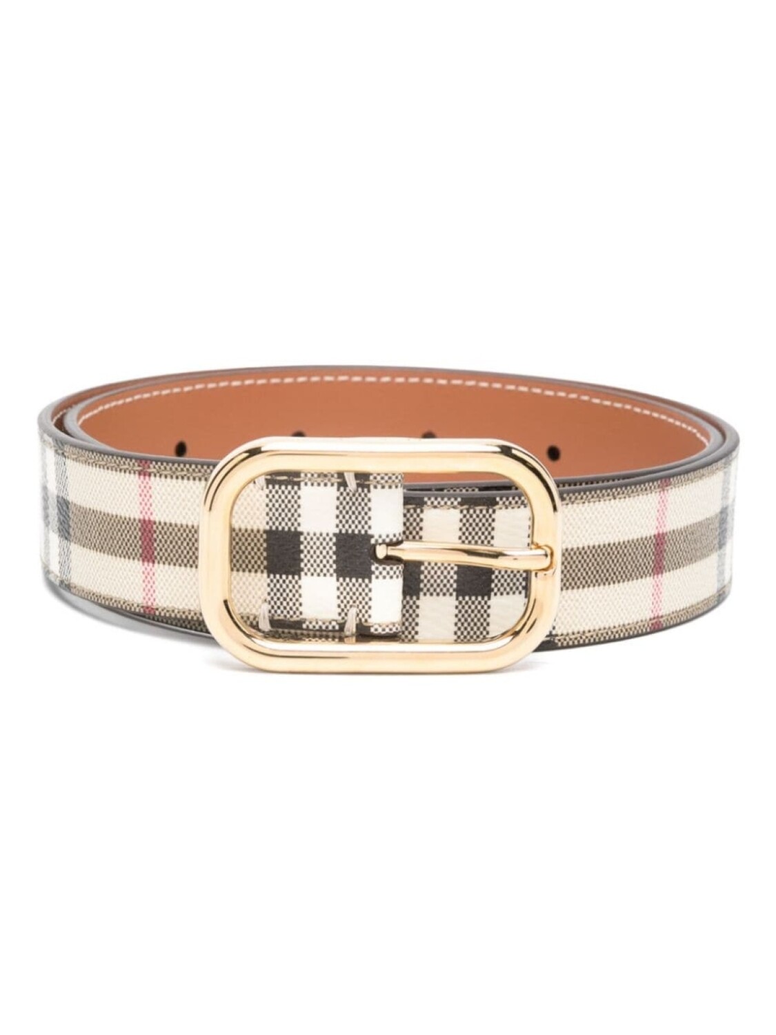 

Burberry ремень из роговой кожи, нейтральный цвет