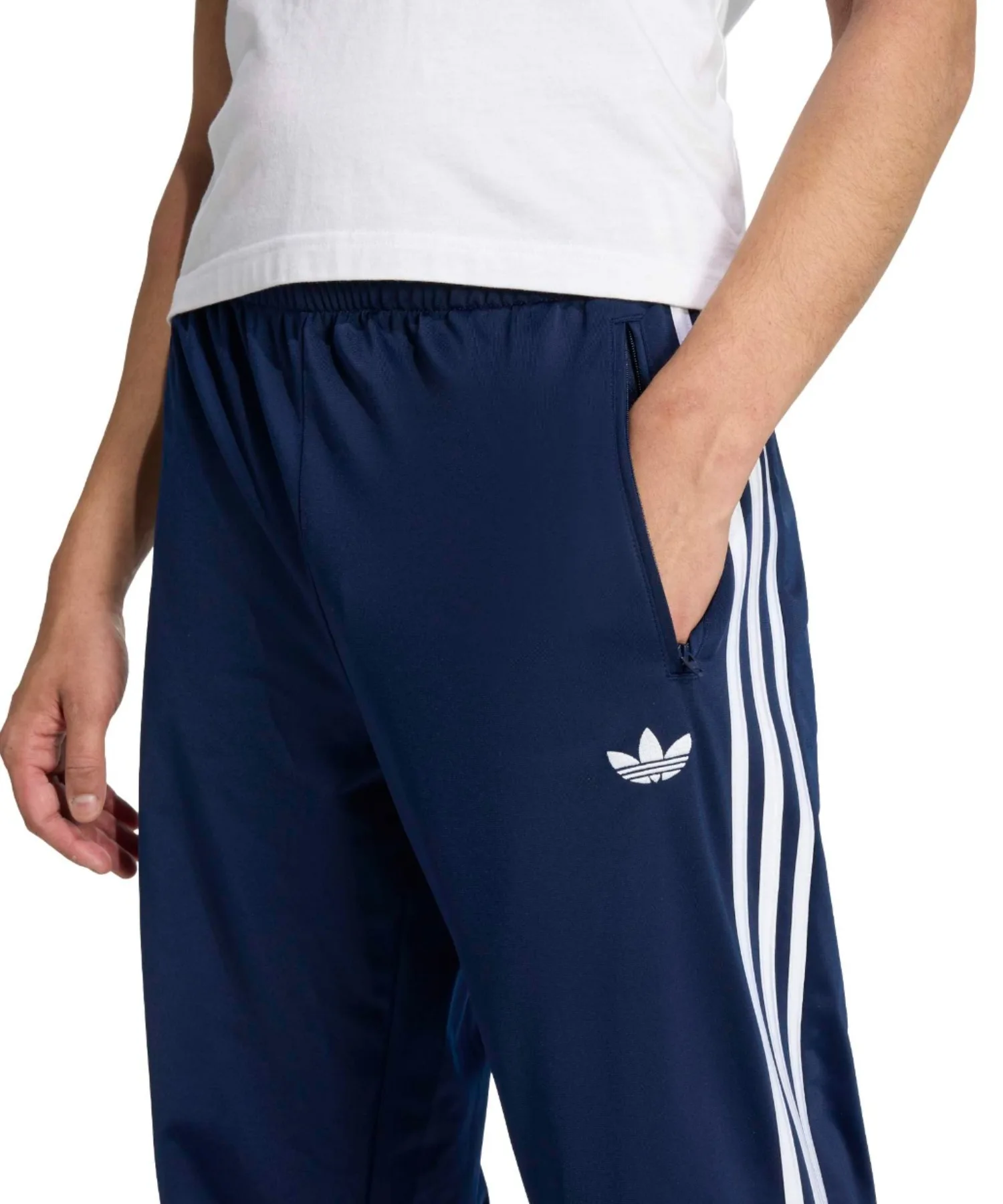 Мужские спортивные брюки adidas FIREBIRD TRACK PANTS тёмно-синие — фото 3