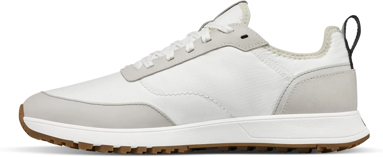 

Мужские гольф-туфли TRUE Linkswear All Day Ripstop V2 - комфортные, легкие, с прочным верхом из рипстопа, водоотталкивающие, белый