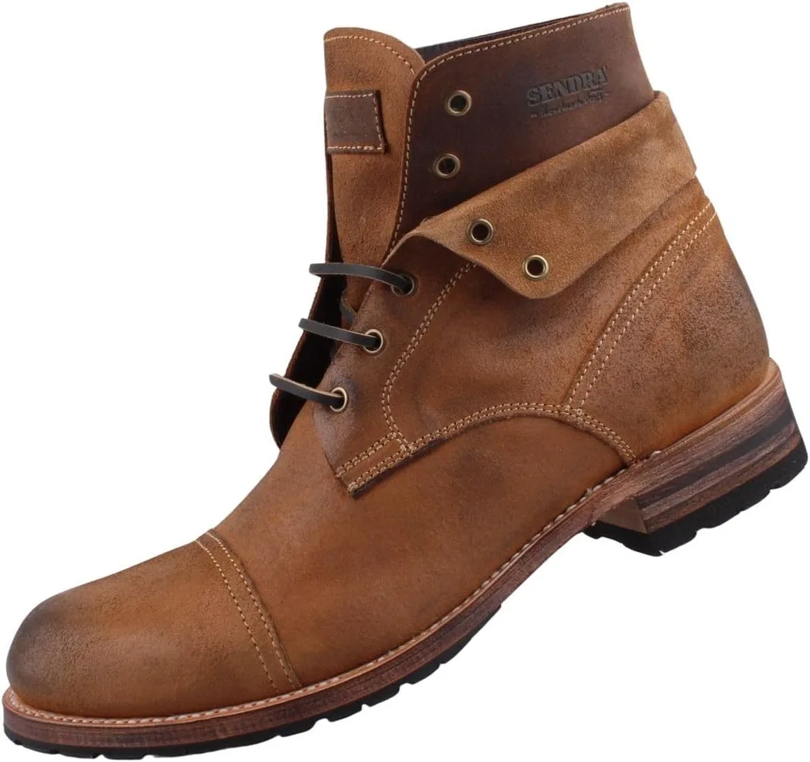 Мужские ботинки Sendra 11934, коричневые