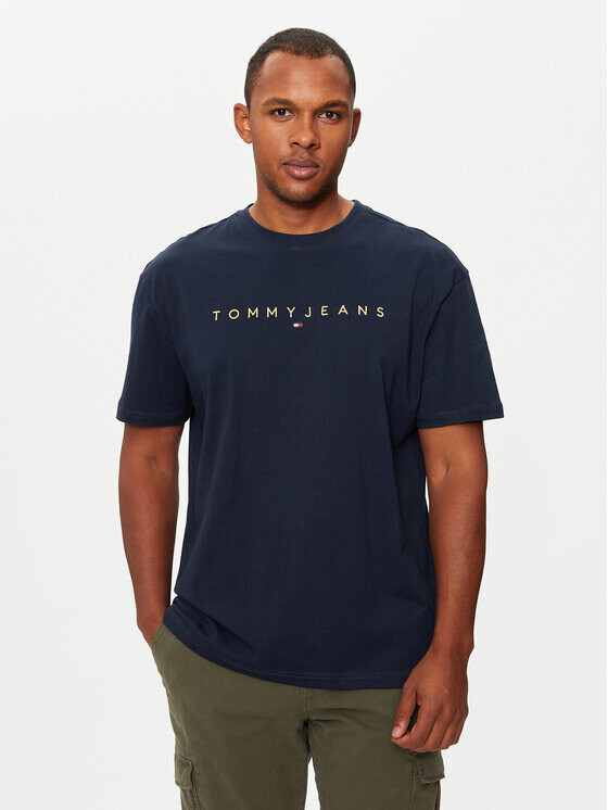 

Футболка стандартного кроя Tommy Jeans, синий