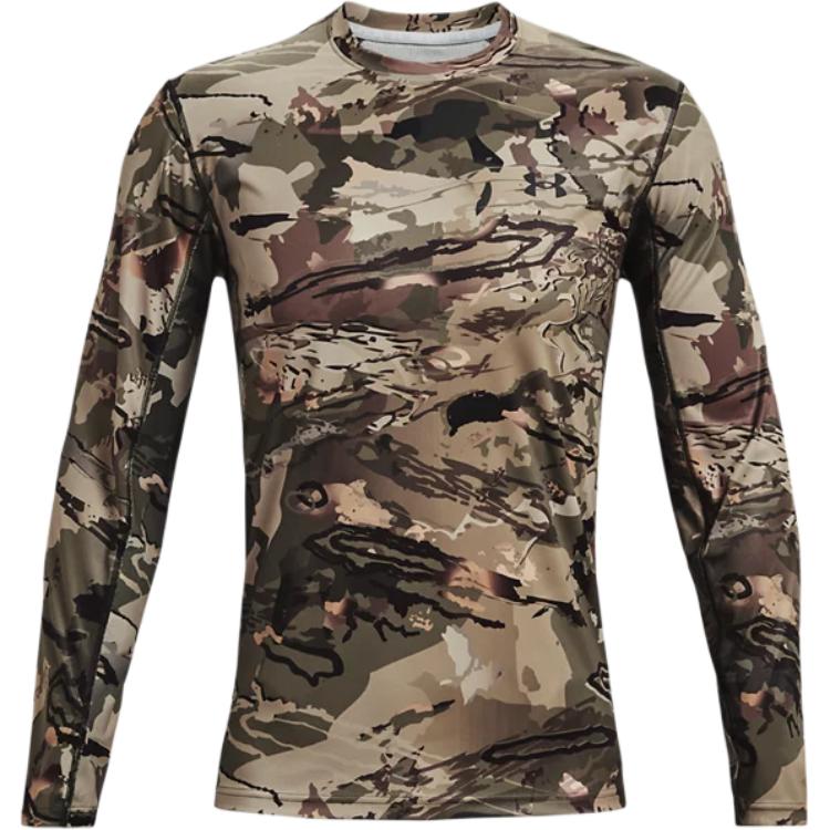

Under Armour Футболка Iso Chill Brush Line мужская камуфляжная/черная
