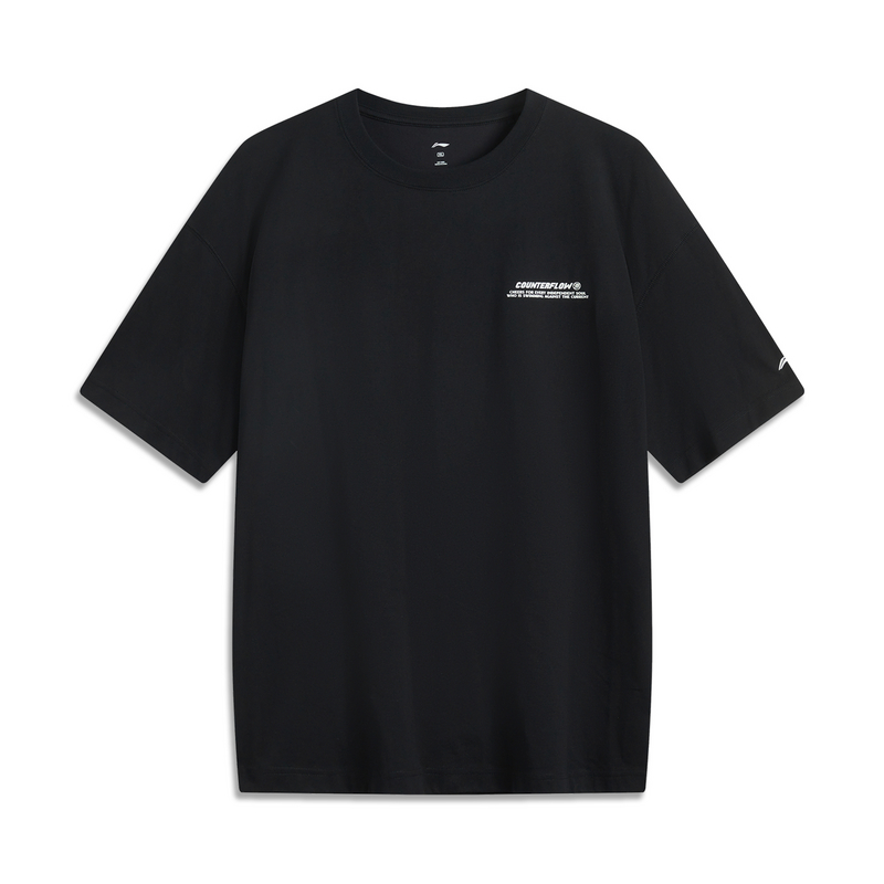 

LINING Футболка Outdoor CF Tracing мужская black, Черный, LINING Футболка Outdoor CF Tracing мужская black