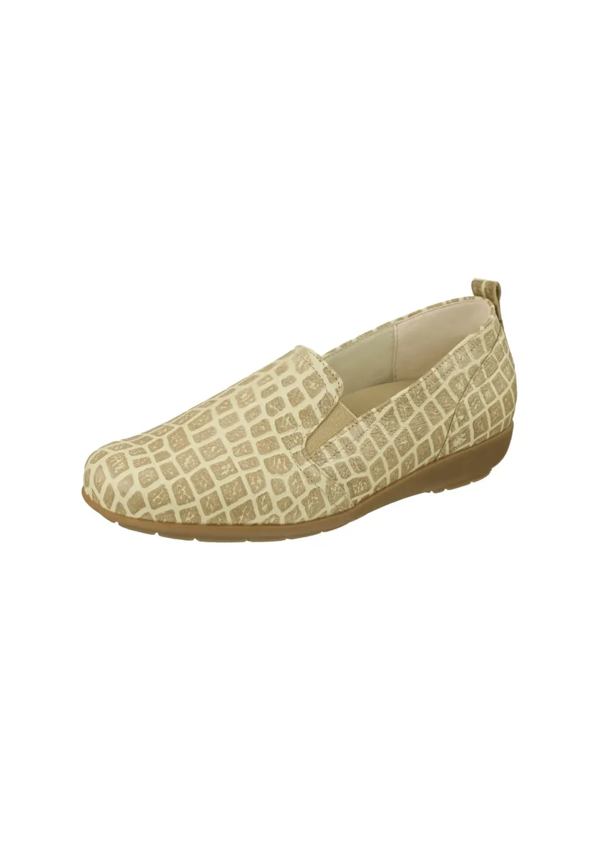 

Натуральные тапочки для ног "Clea" из мягкой оленьей кожи Natural Feet, бежевый