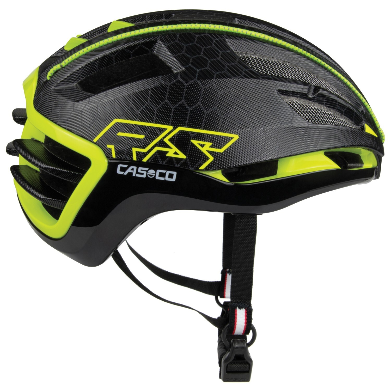 

Велосипедный шлем Casco Speedairo2, цвет Black/Neonyellow