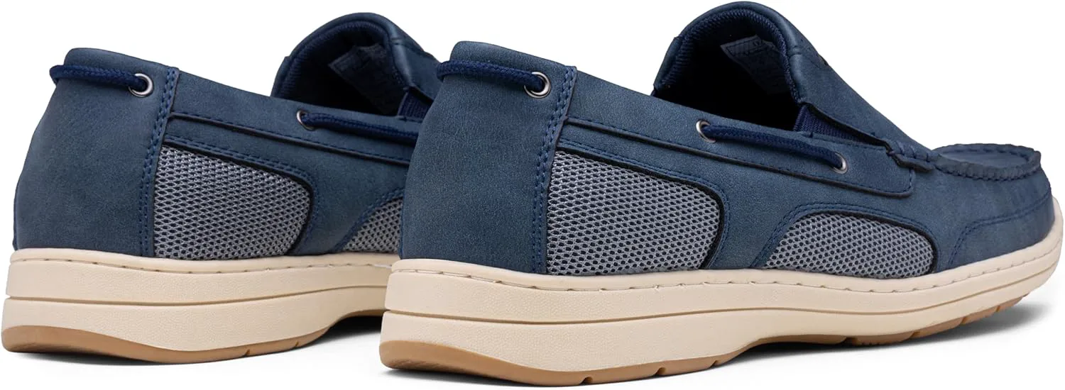 

Мужские лоферы и слипоны Vostey, повседневные легкие мокасины для мужчин, темно-синий