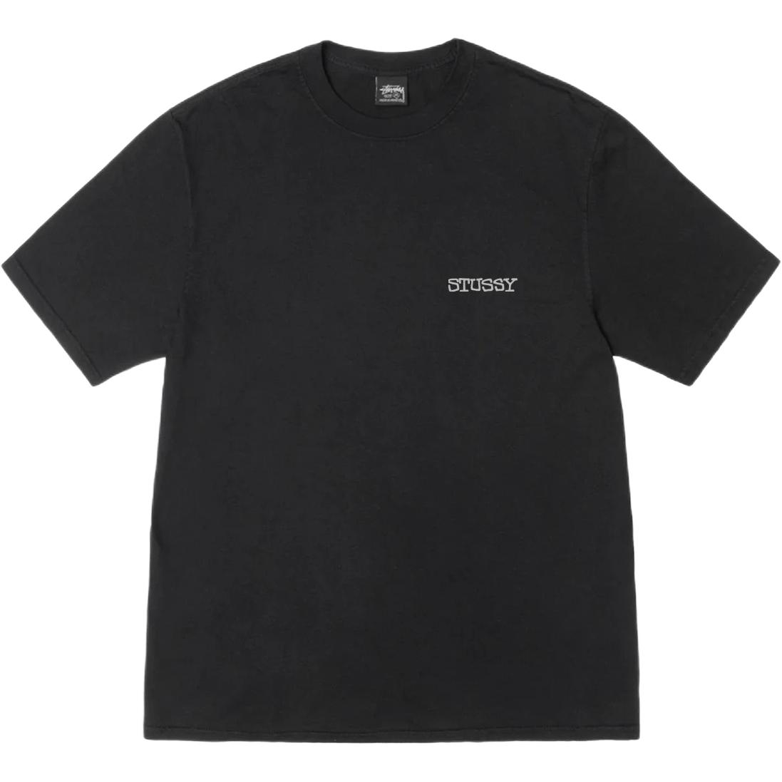Джерси-футболка Pigment Dyed Stussy, фиолетовый — фото 3