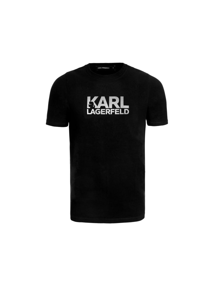 

Футболка 755087 серебристого цвета Karl Lagerfeld