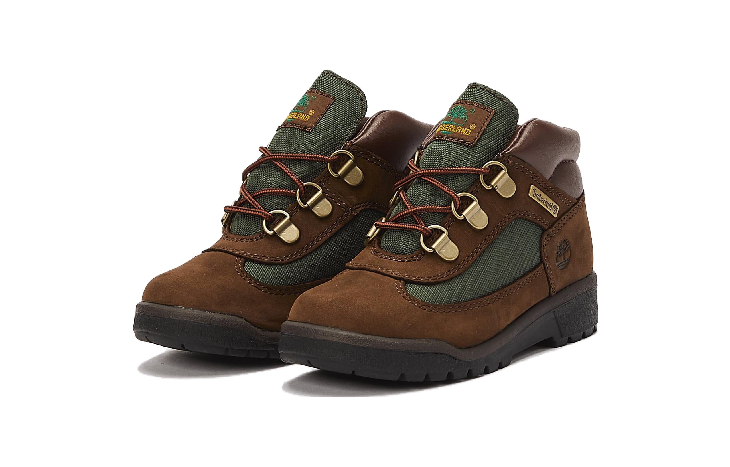 (TD) Ботинки Timberland Field Boot Mid 'Dark Brown' — фото 4